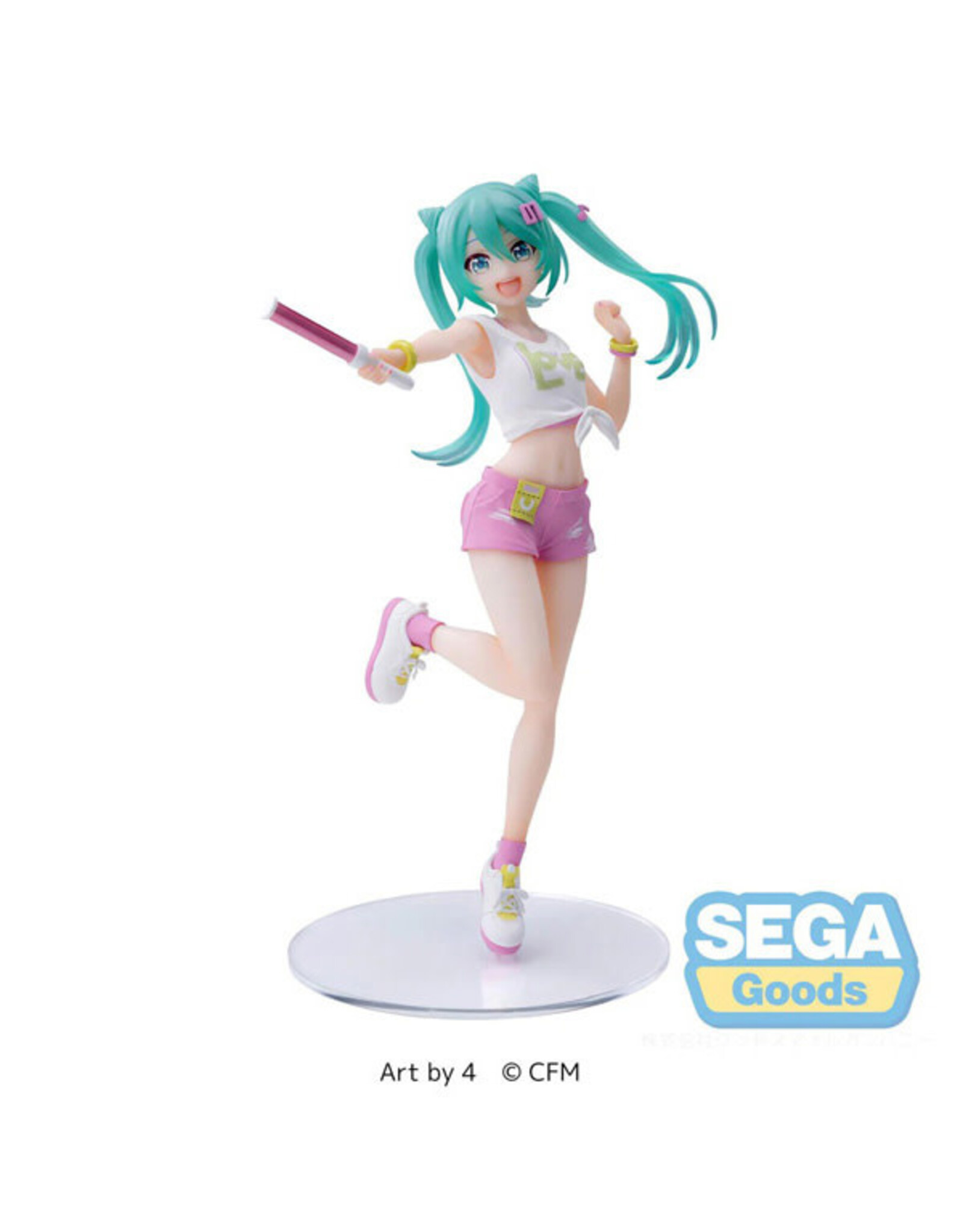 Sega Goods Hatsune Miku  Luminasta - Miku Live Cheering  - 8" Figure'