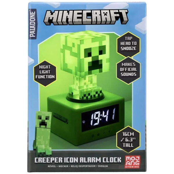 Paladone Minecraft - Creeper Alarm Clock