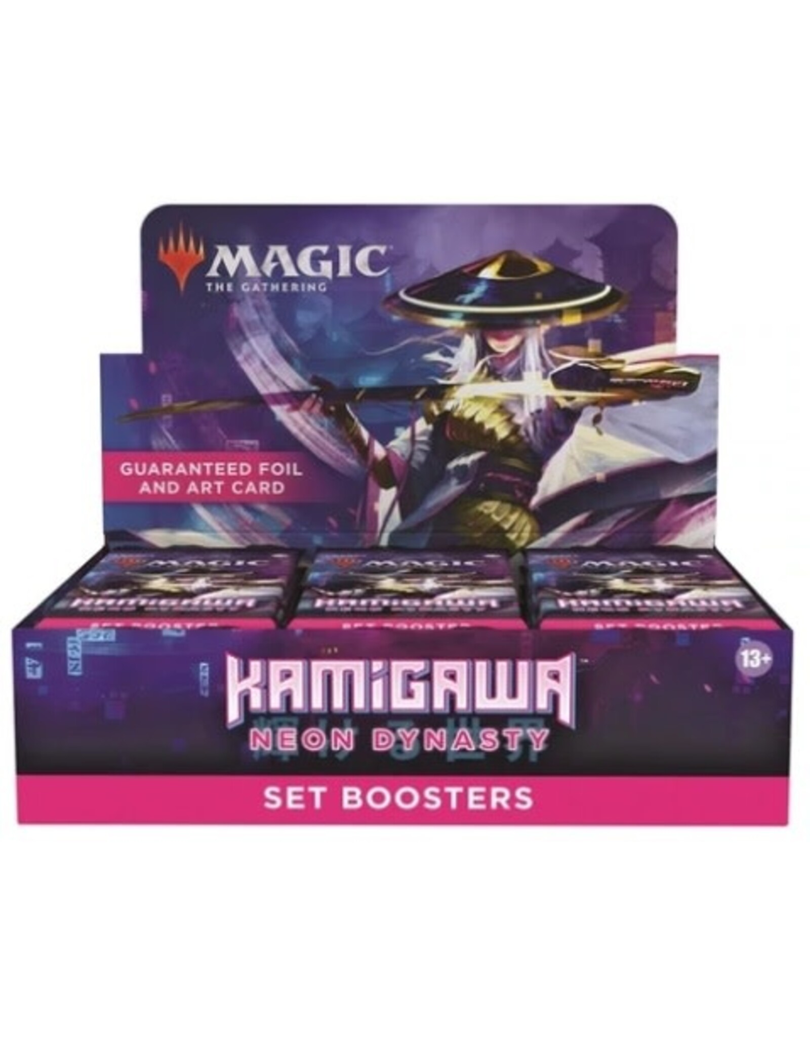 Wizards of the Coast Magic The Gathering - Kamigawa Neon Dynasty - Set Booster Pack