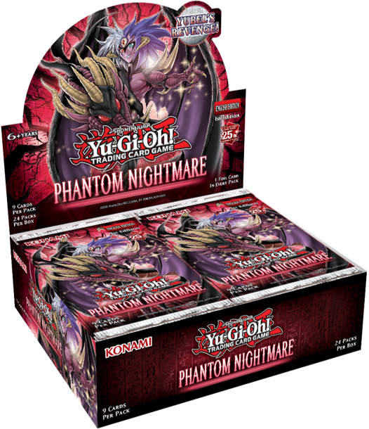 Konami Yu-Gi-Oh! Trading Card Game - Phantom Nightmare - Booster Pack x 24