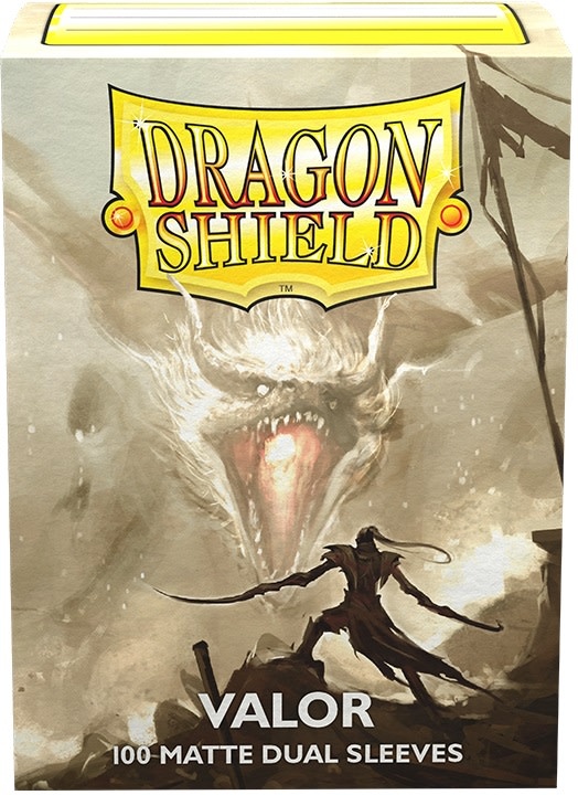 dragon shield Trading Card Sleeves (Dual Matte Valor) 100ct