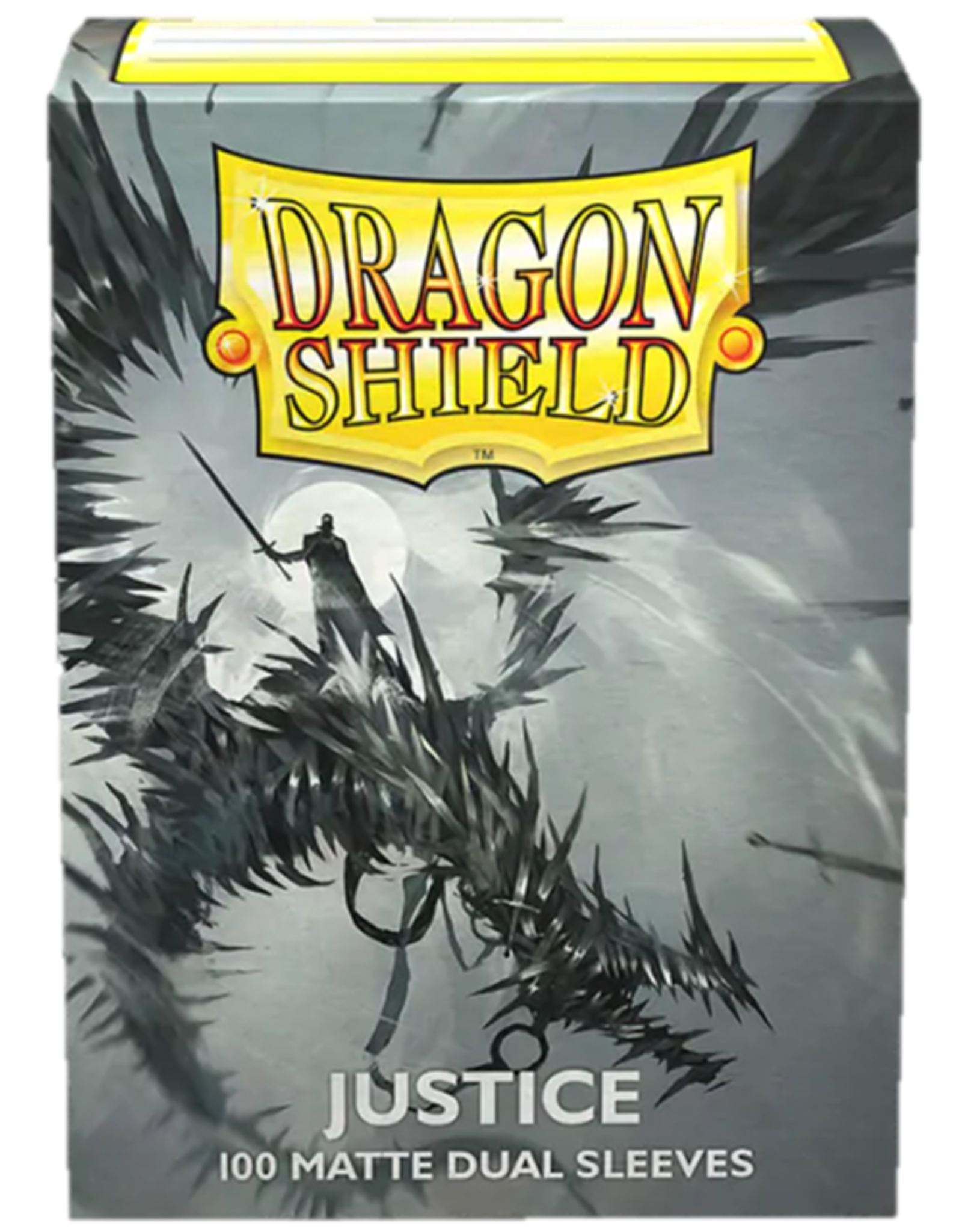 dragon shield Trading Card Sleeves (Dual Matte Justice) 100ct