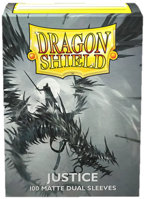 dragon shield Trading Card Sleeves (Dual Matte Justice) 100ct