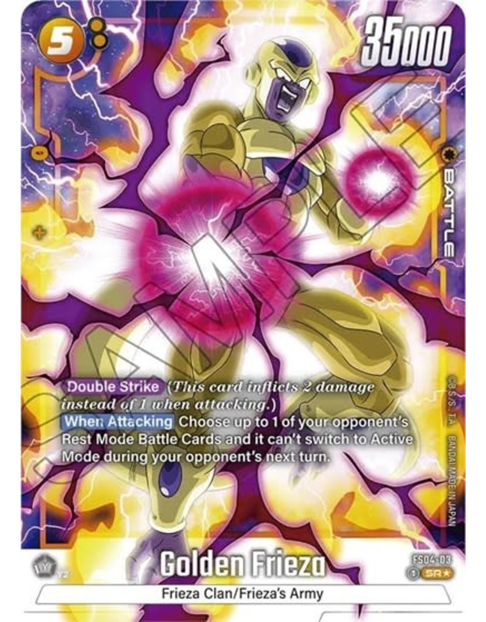 Bandai Golden Frieza (Bonus Pack Alternate Art) - FS04-03