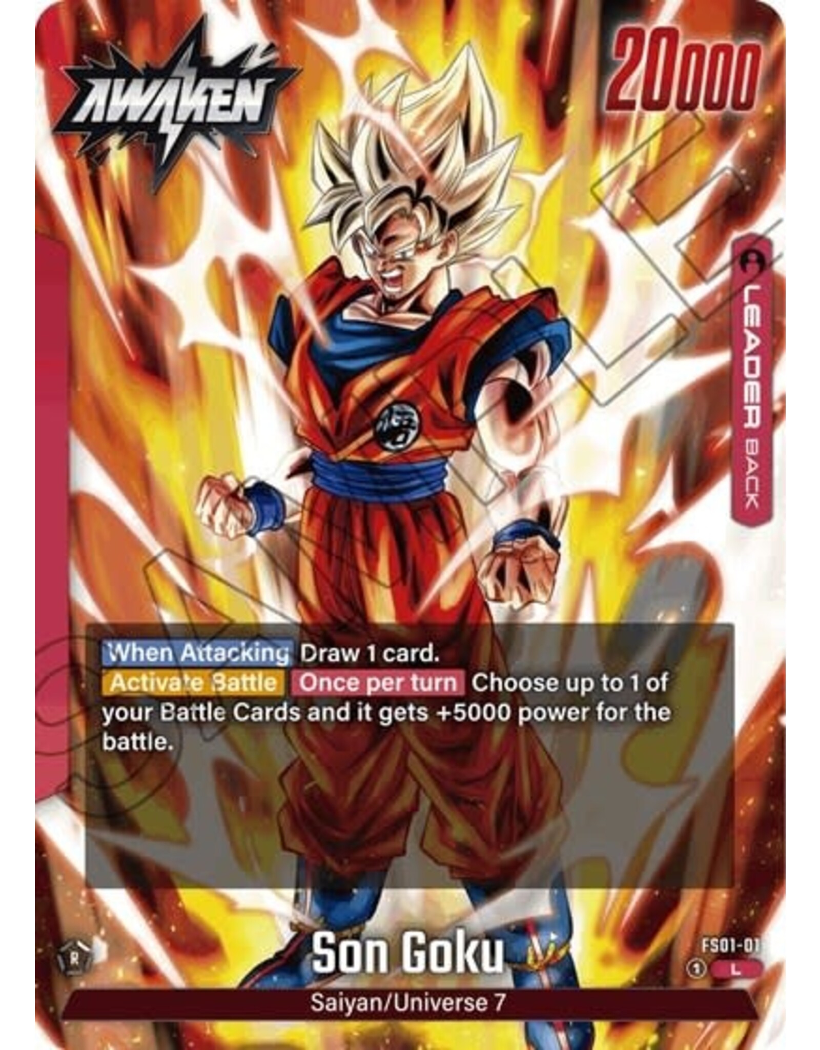 Bandai Son Goku - FS01-01