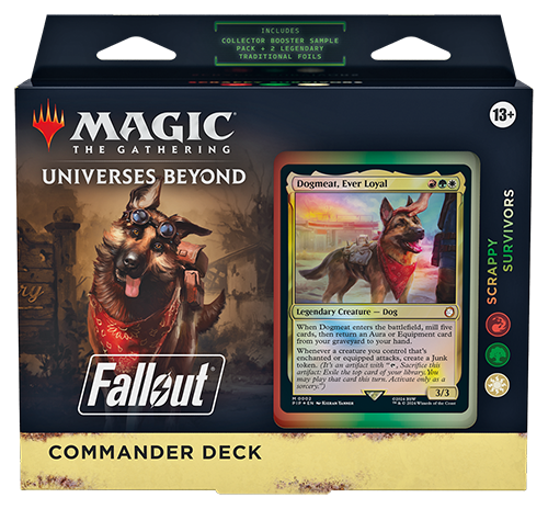 Wizards of the Coast Magic:The Gathering - Fallout - Scrappy Survivors - Commander Deck