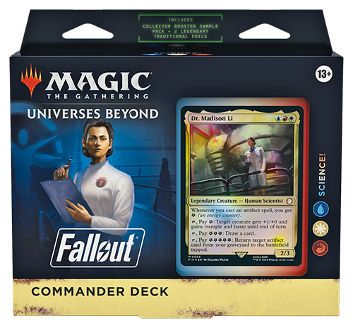 Wizards of the Coast Magic:The Gathering - Fallout - Science! - Commander Deck
