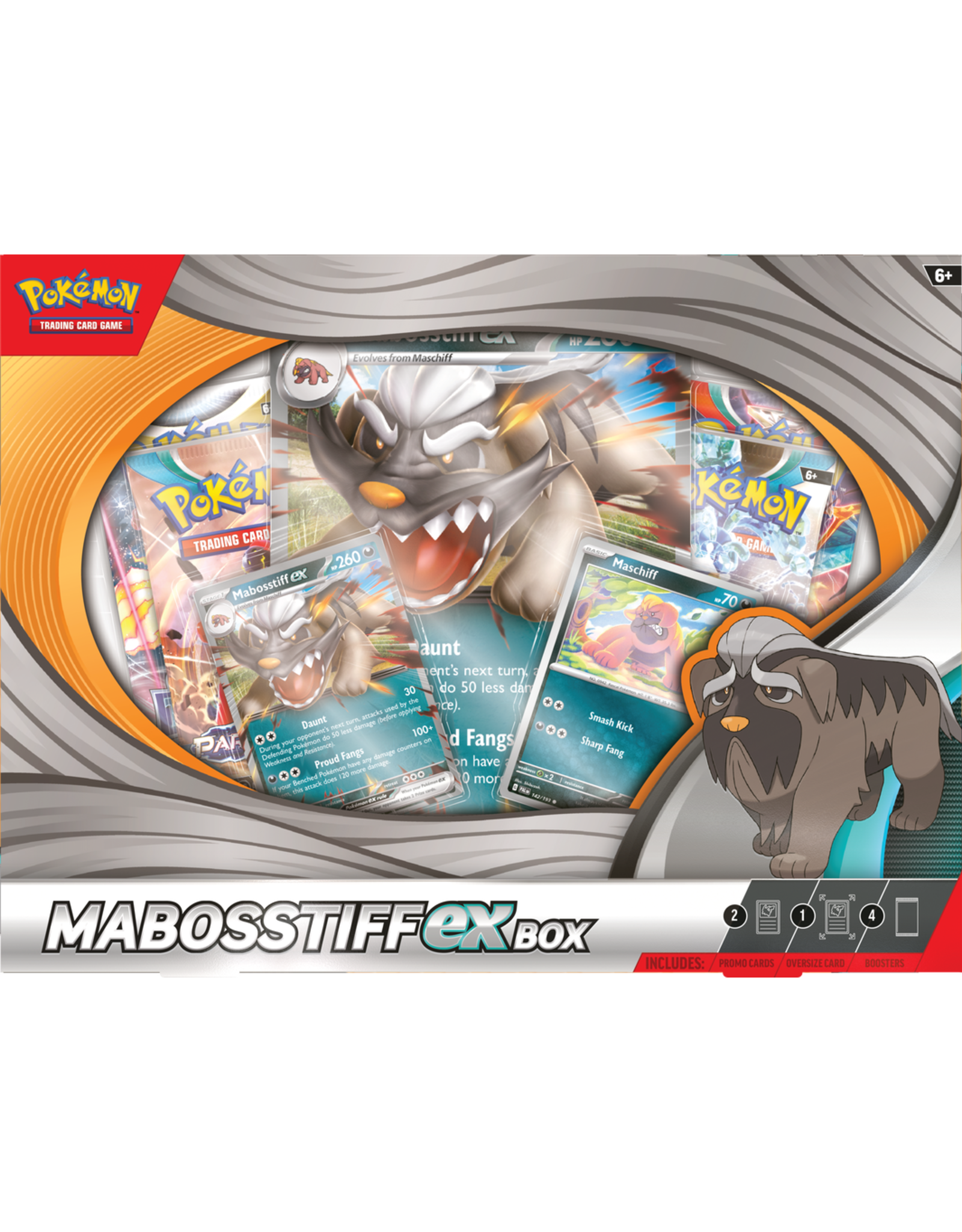 The Pokemon Company Pokémon Trading Card Game - Mabosstiff EX Box