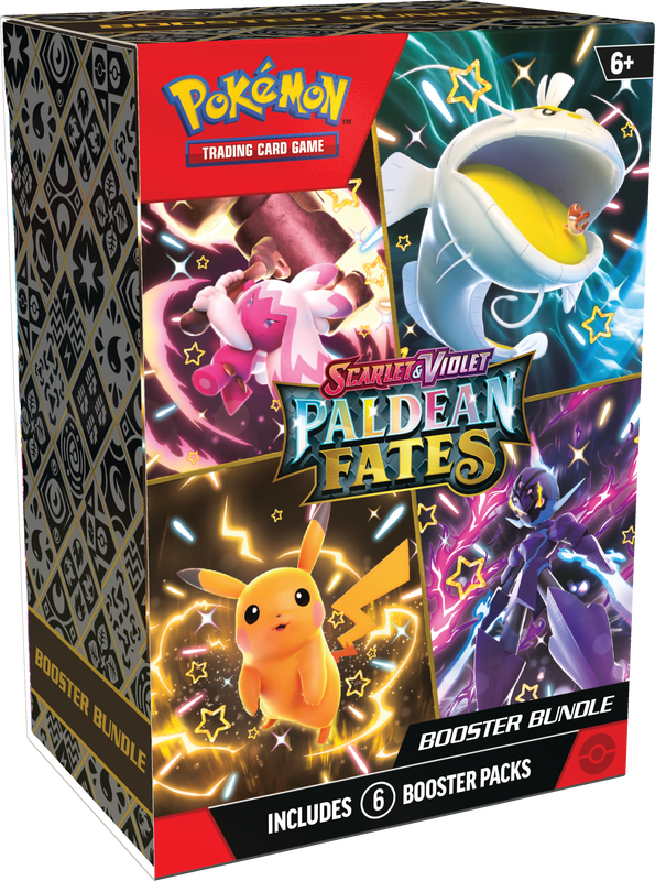 The Pokemon Company Pokémon Trading Card Game - Paldean Fates - Booster Bundle