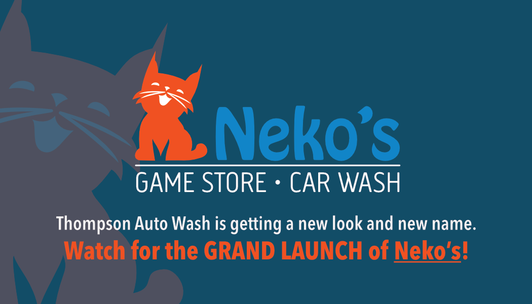 We're rebranding! - Watch for the grand launch of Neko's!
