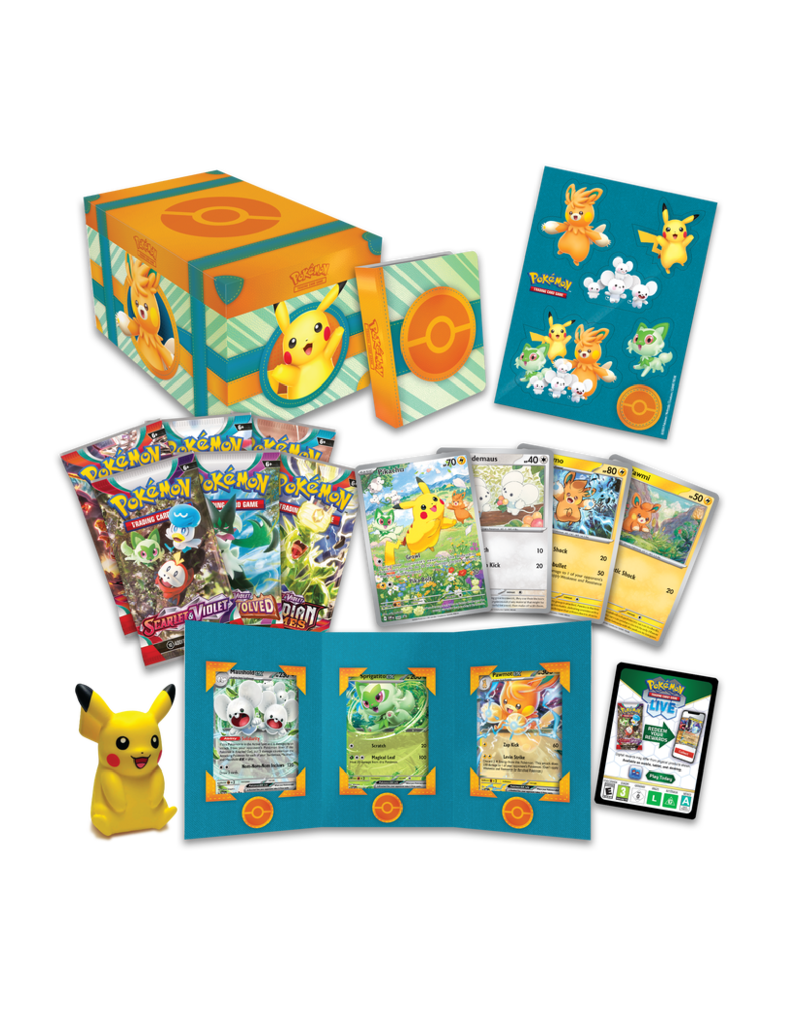 The Pokemon Company Pokémon Trading Card Game - Paldea Adventure Chest