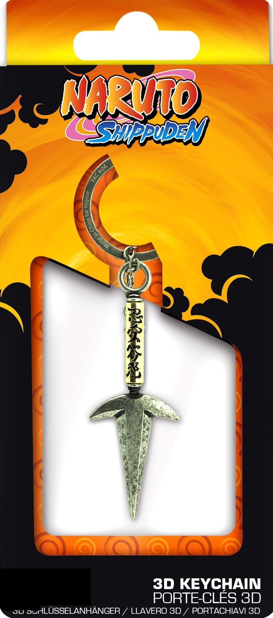 Abysse America Naruto - Fourth Hokage Keychain