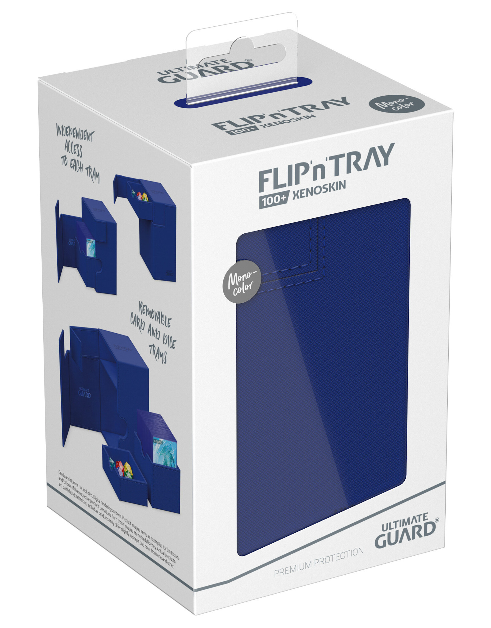 Ultimate Guard Flip n/ Tray - Trading Card Storage (Blue) 100+