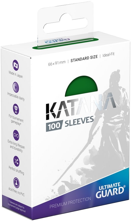 Ultimate Guard Trading Card Sleeves (Katana Green) 100ct