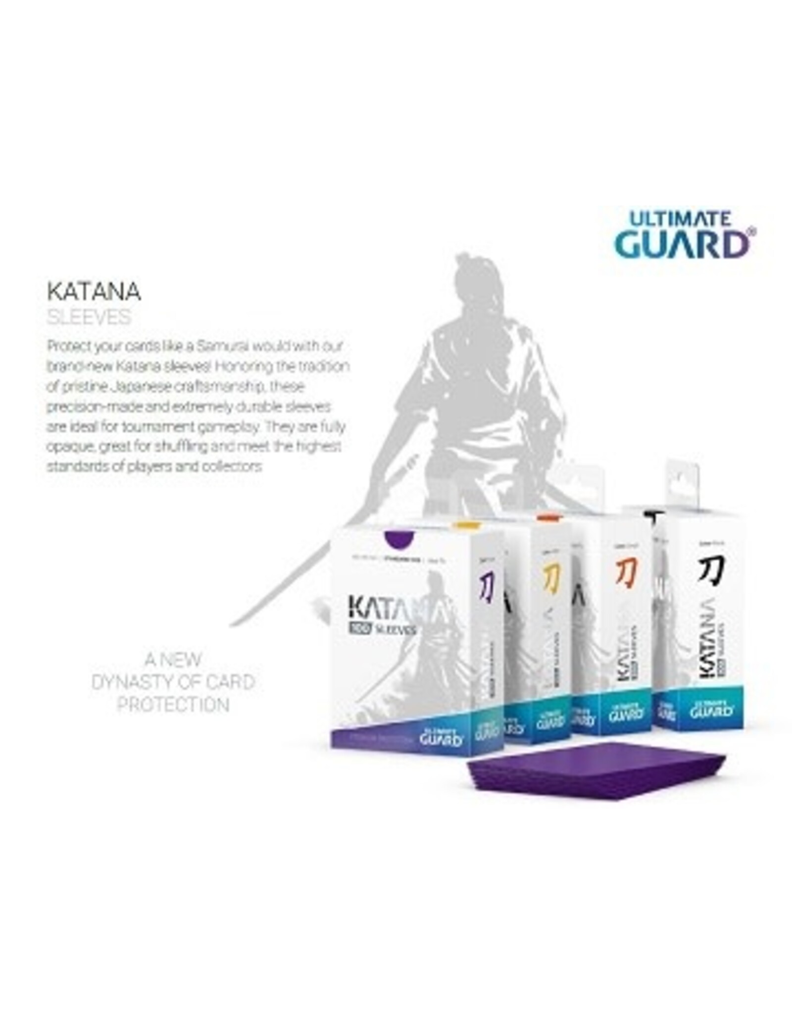 Ultimate Guard Trading Card Sleeves (Katana Orange) 100ct