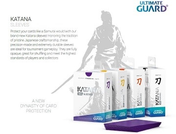 Ultimate Guard Trading Card Sleeves (Katana Orange) 100ct