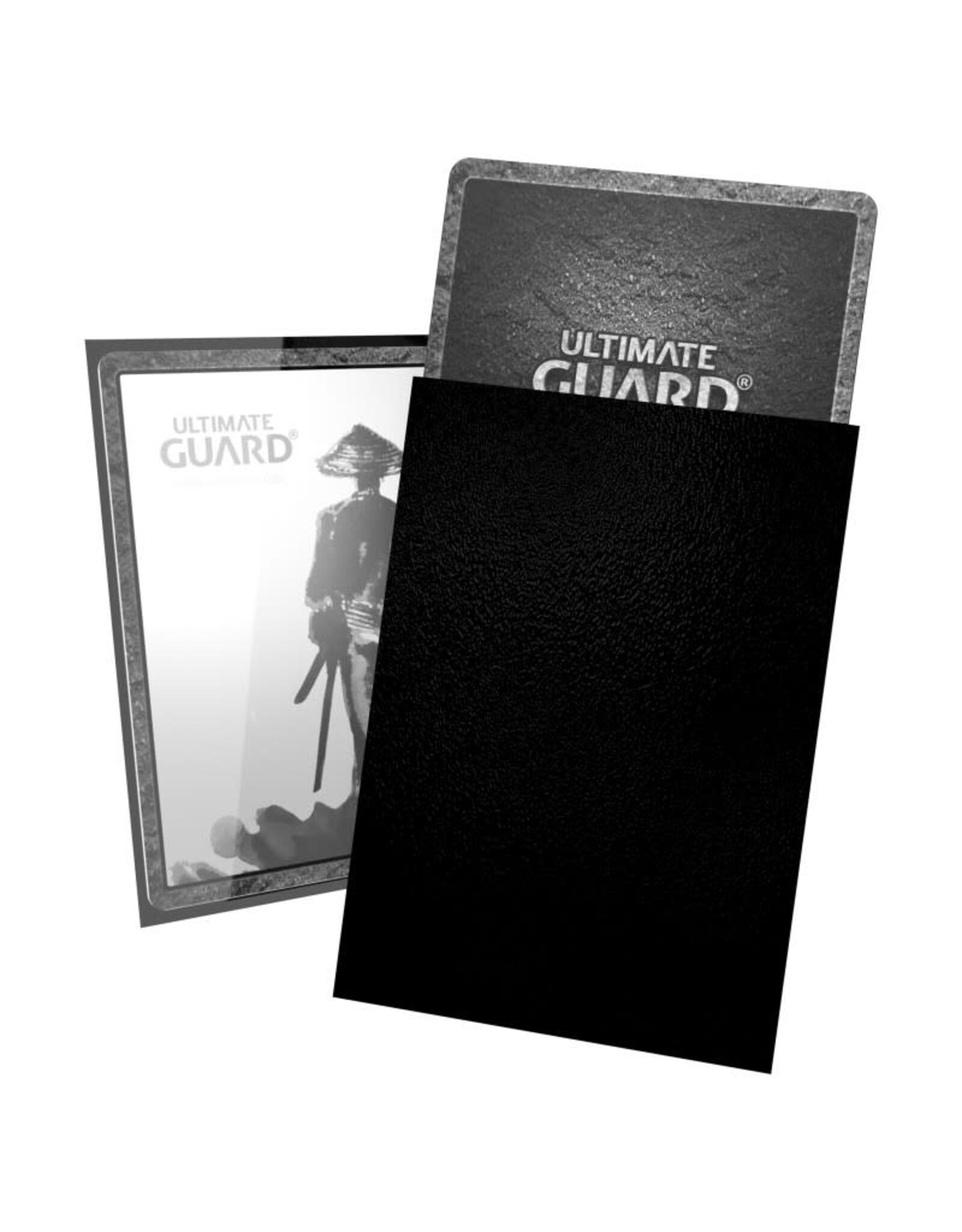 Ultimate Guard Trading Card Sleeves - Japanese Size - (Black) 60ct