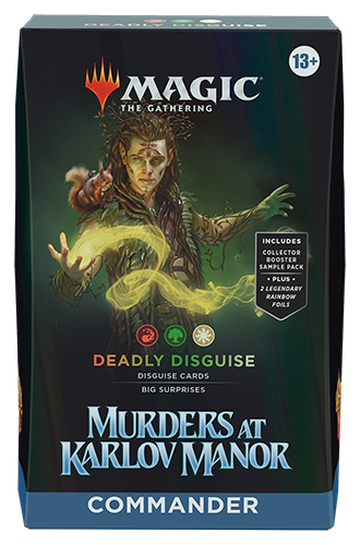 Wizards of the Coast MTG - Murders at Karlov Manor - Deadly Disguise Commander Deck