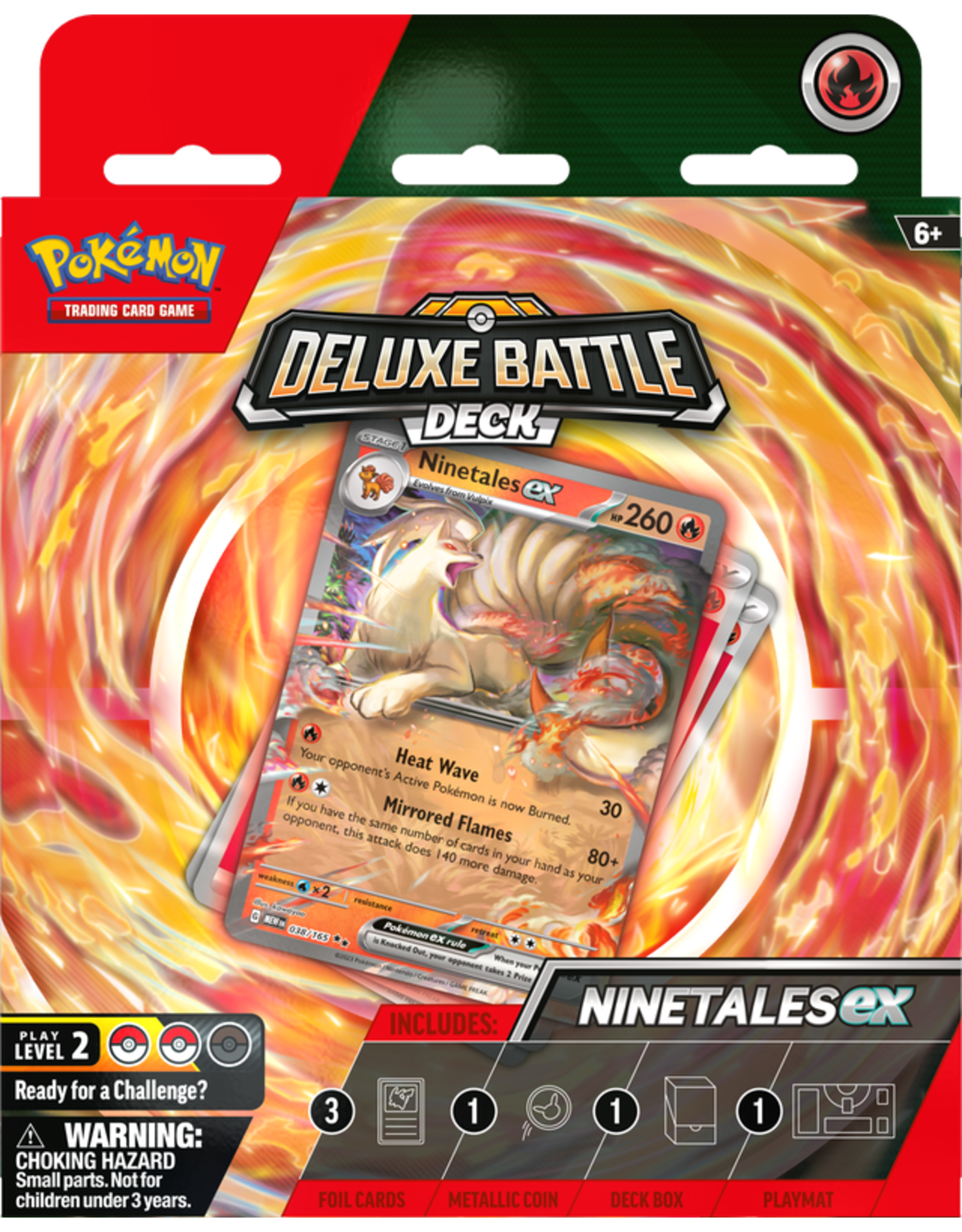 The Pokemon Company Pokémon Trading Card Game - Deluxe Battle Deck - Ninetales/Zapdos EX