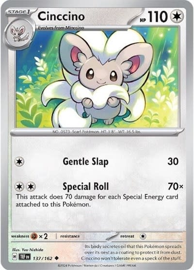 Cinccino - 137/162 (Normal, Uncommon)