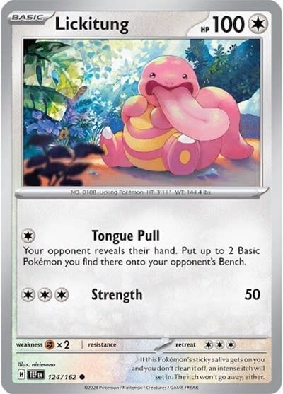 Lickitung - 124/162 (Normal, Common)