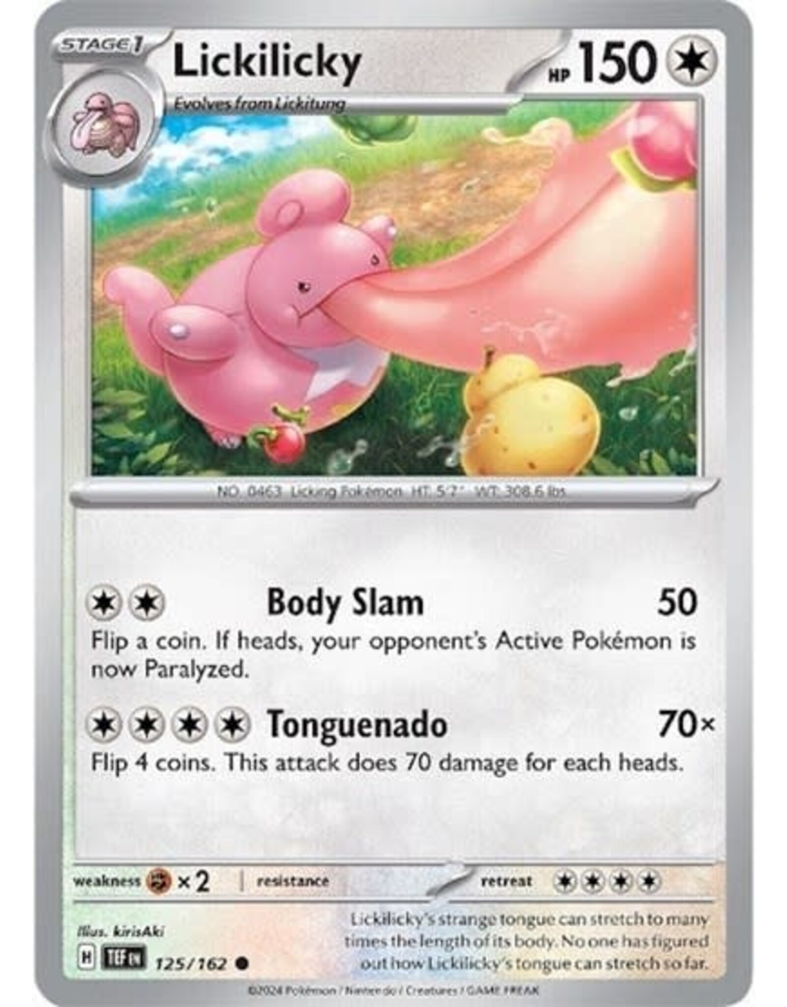 Lickilicky - 125/162 (Normal, Common)