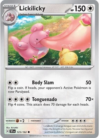 Lickilicky - 125/162 (Normal, Common)