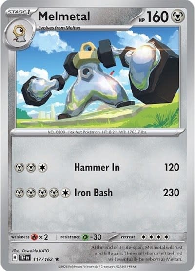 Melmetal - 117/162 (Reverse Holofoil, Rare)