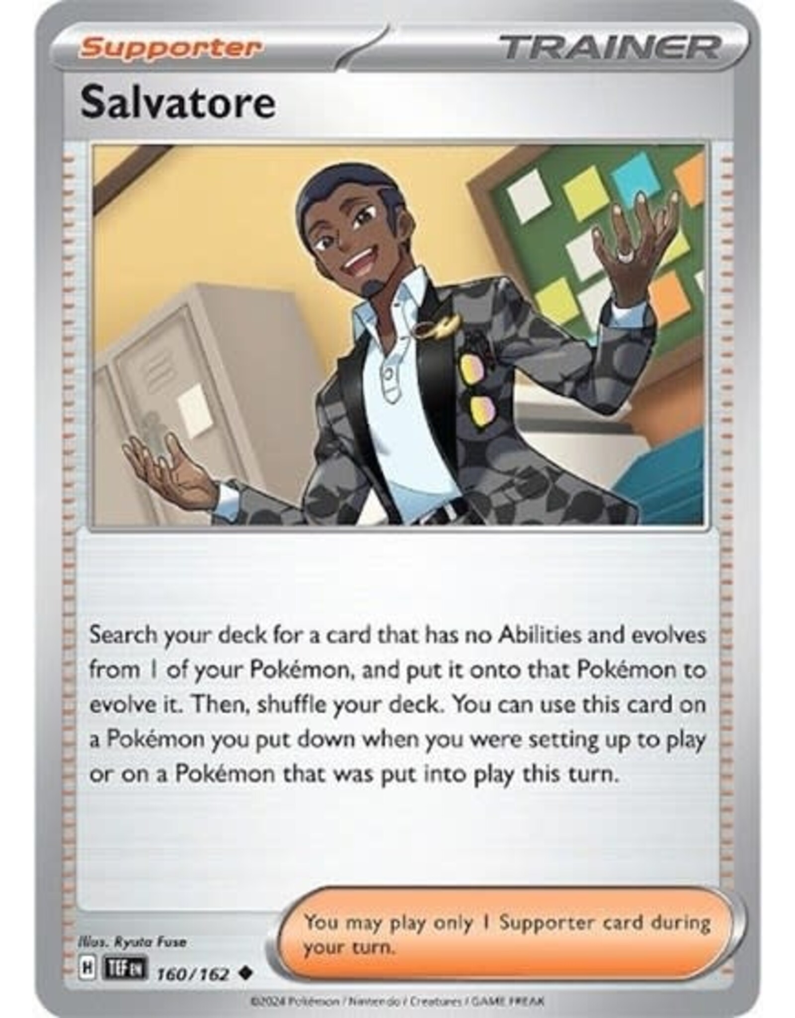 Salvatore - 160/162 (Normal, Uncommon) (TEF)