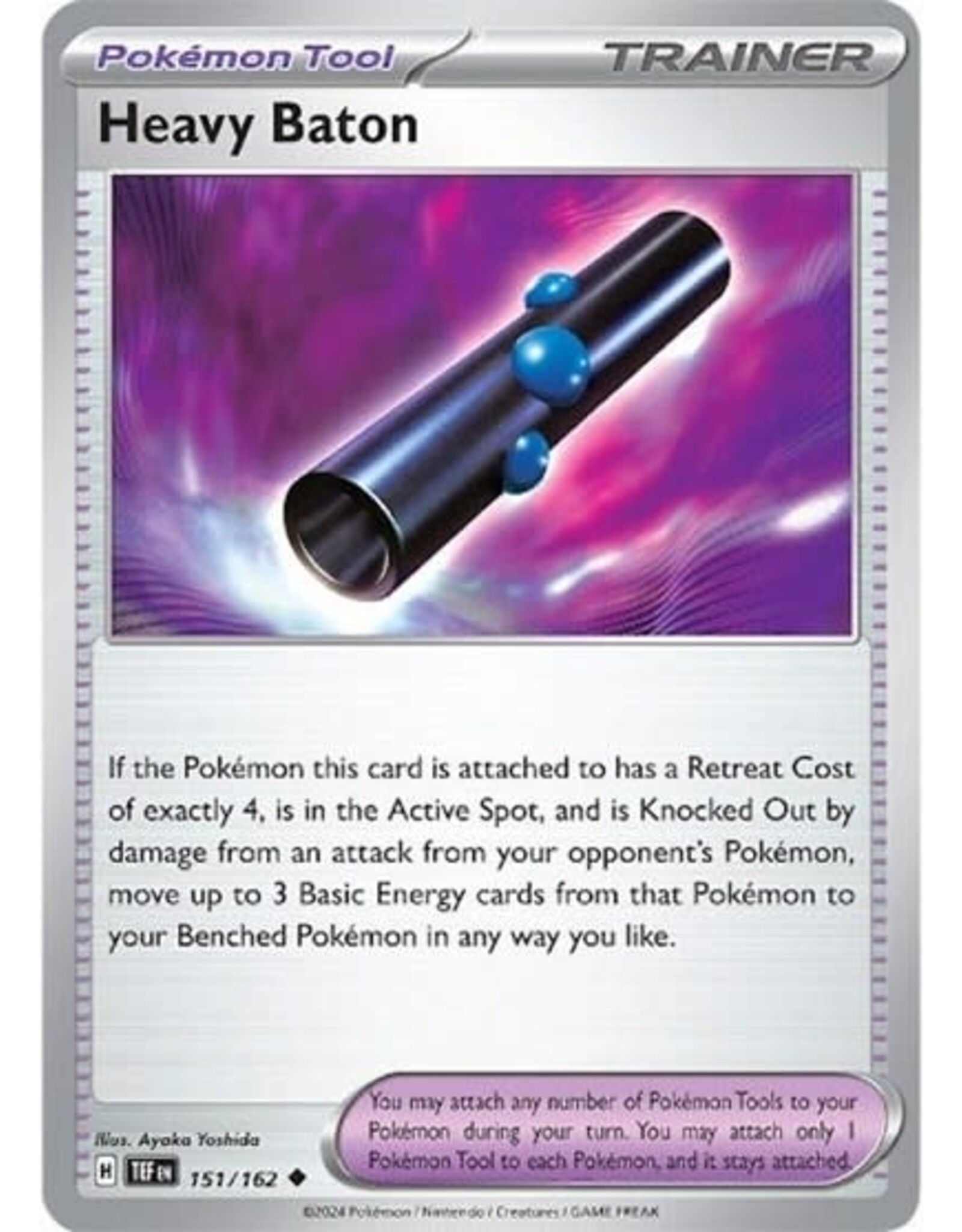 Heavy Baton - 151/162 (Normal, Uncommon) (TEF)