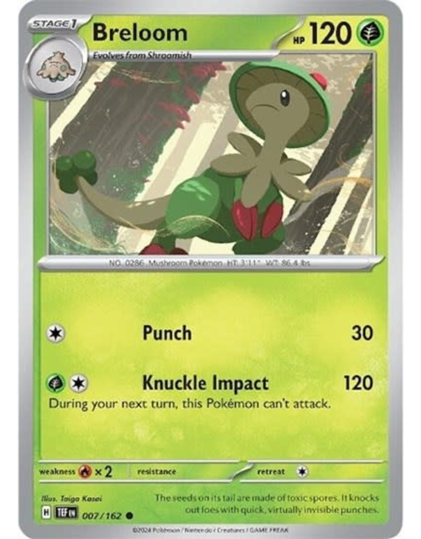 Breloom - 007/162 (Normal, Common)