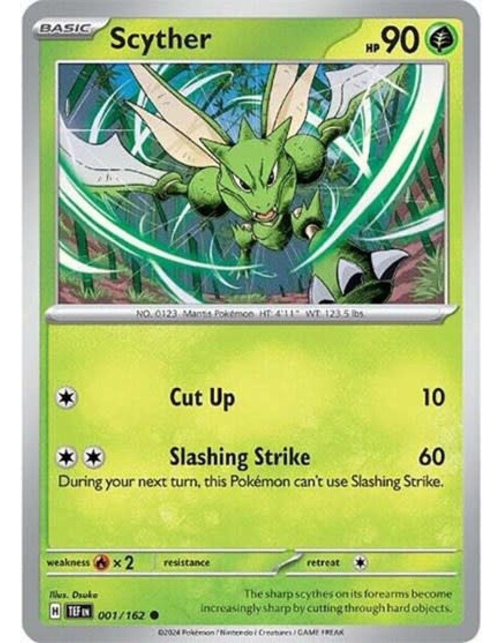 Scyther - 001/162 (Normal, Common)