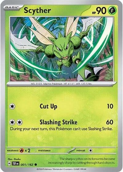 Scyther - 001/162 (Normal, Common)