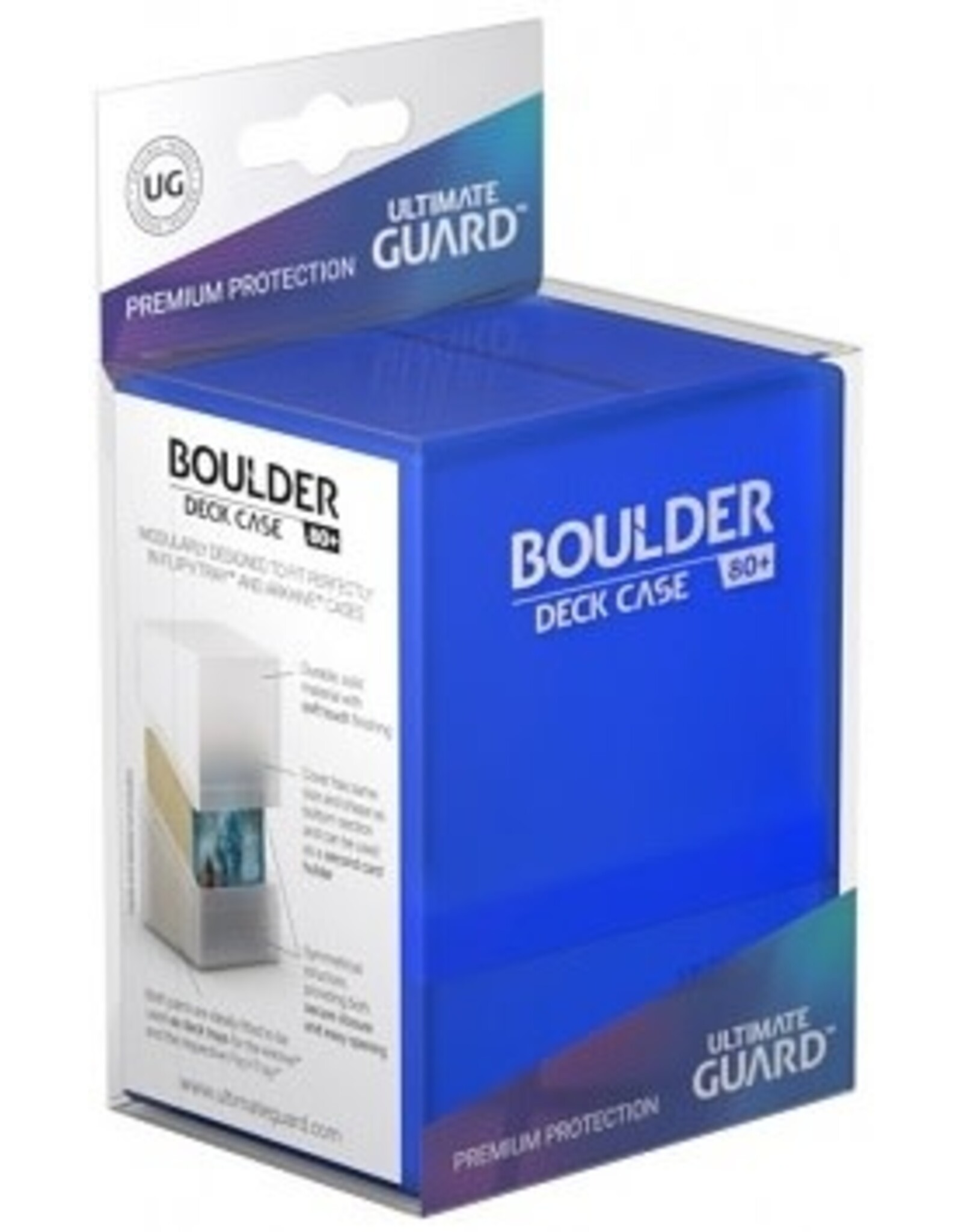 Ultimate Guard Boulder Deck Boxes (Sapphire) 100+