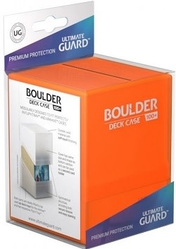 Ultimate Guard Boulder Deck Boxes (Poppy Topaz) 100+