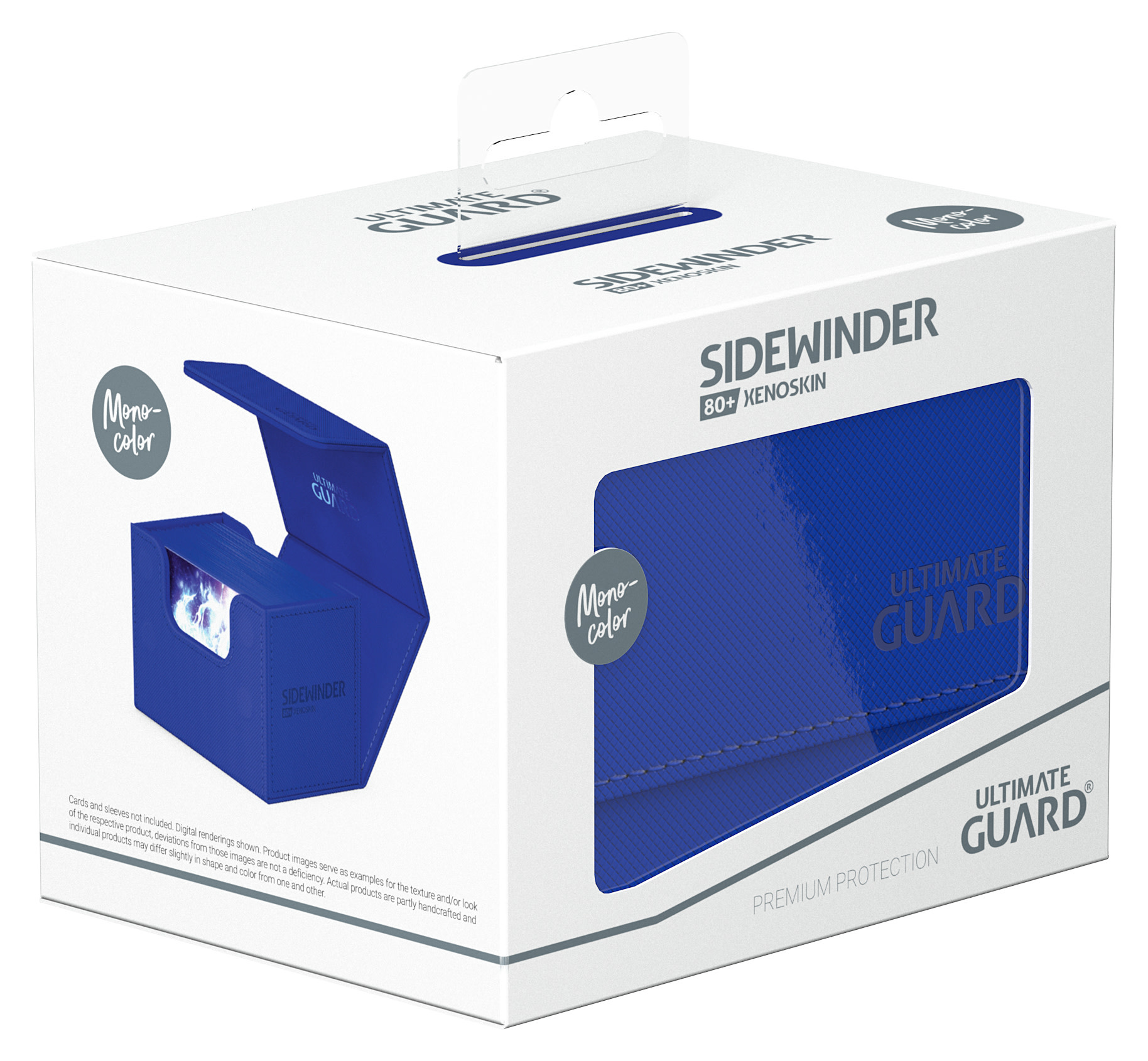 Ultimate Guard Sidewinder Deck Case (80+, Blue)
