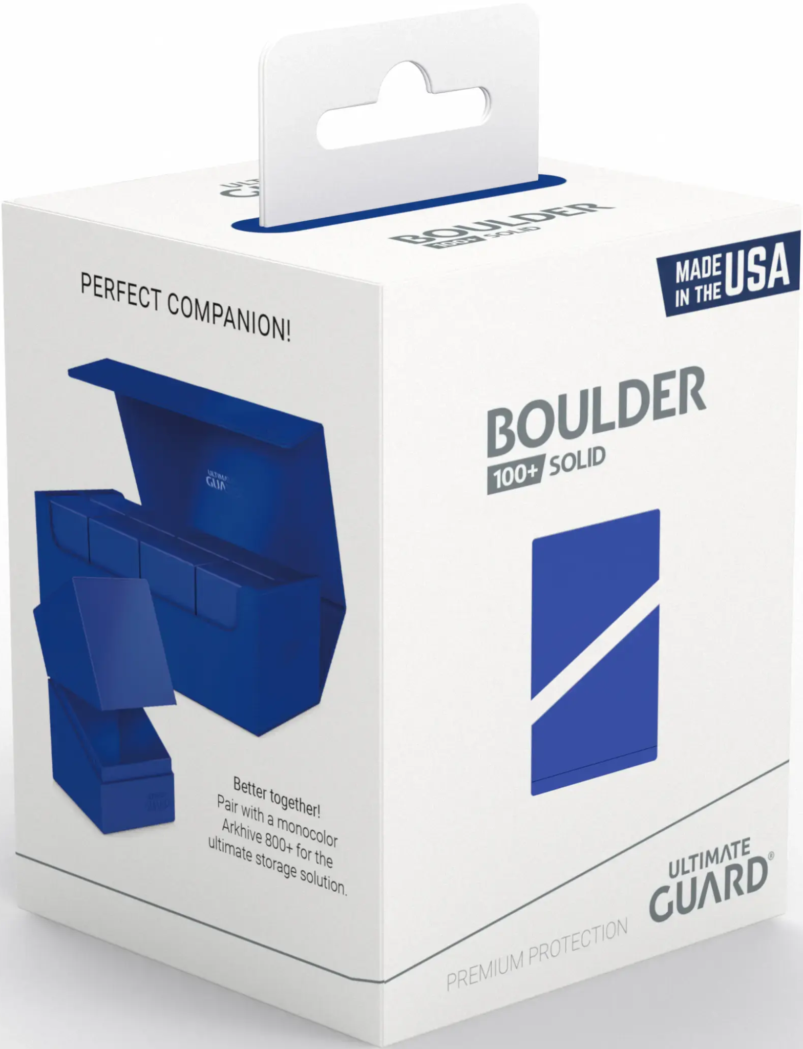 Ultimate Guard Boulder Deck Boxes (Blue) 100+