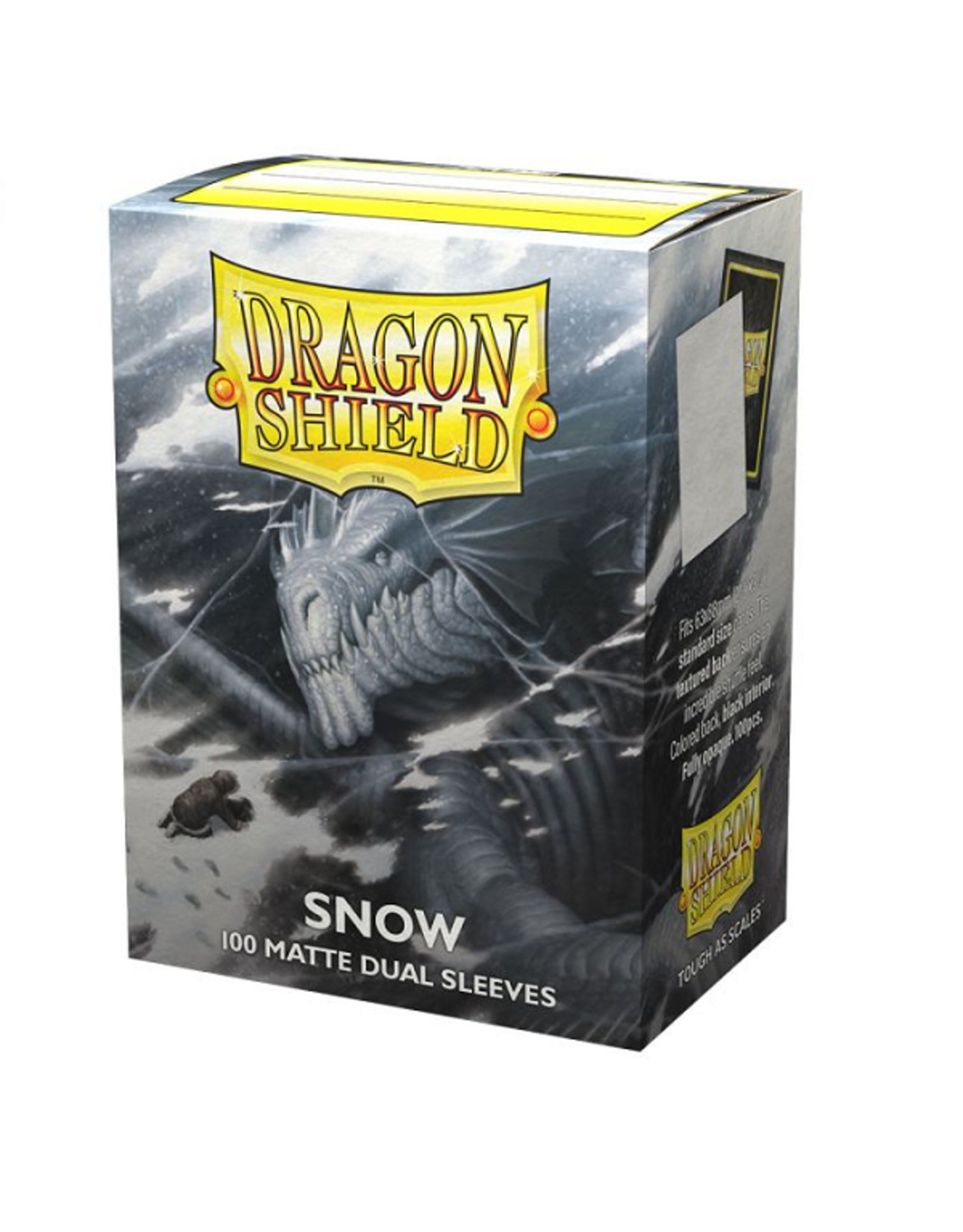 dragon shield Trading Card Sleeves (Snow) 100ct