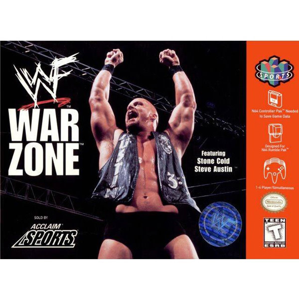 Used Game - N64 - WWF Warzone Wrestling [Cart Only]