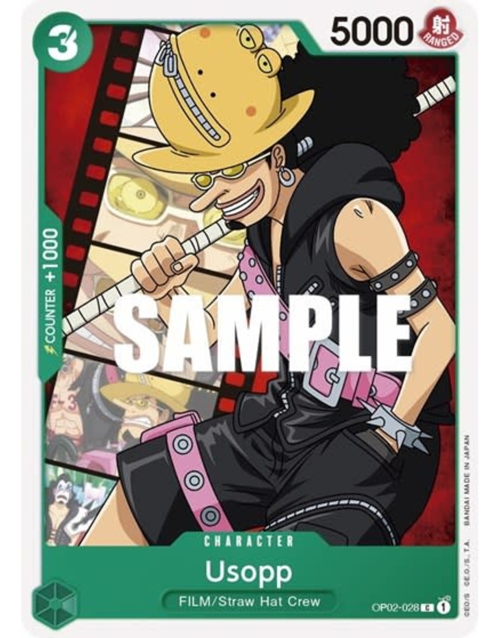 Usopp - OP02-028 (Normal, C)