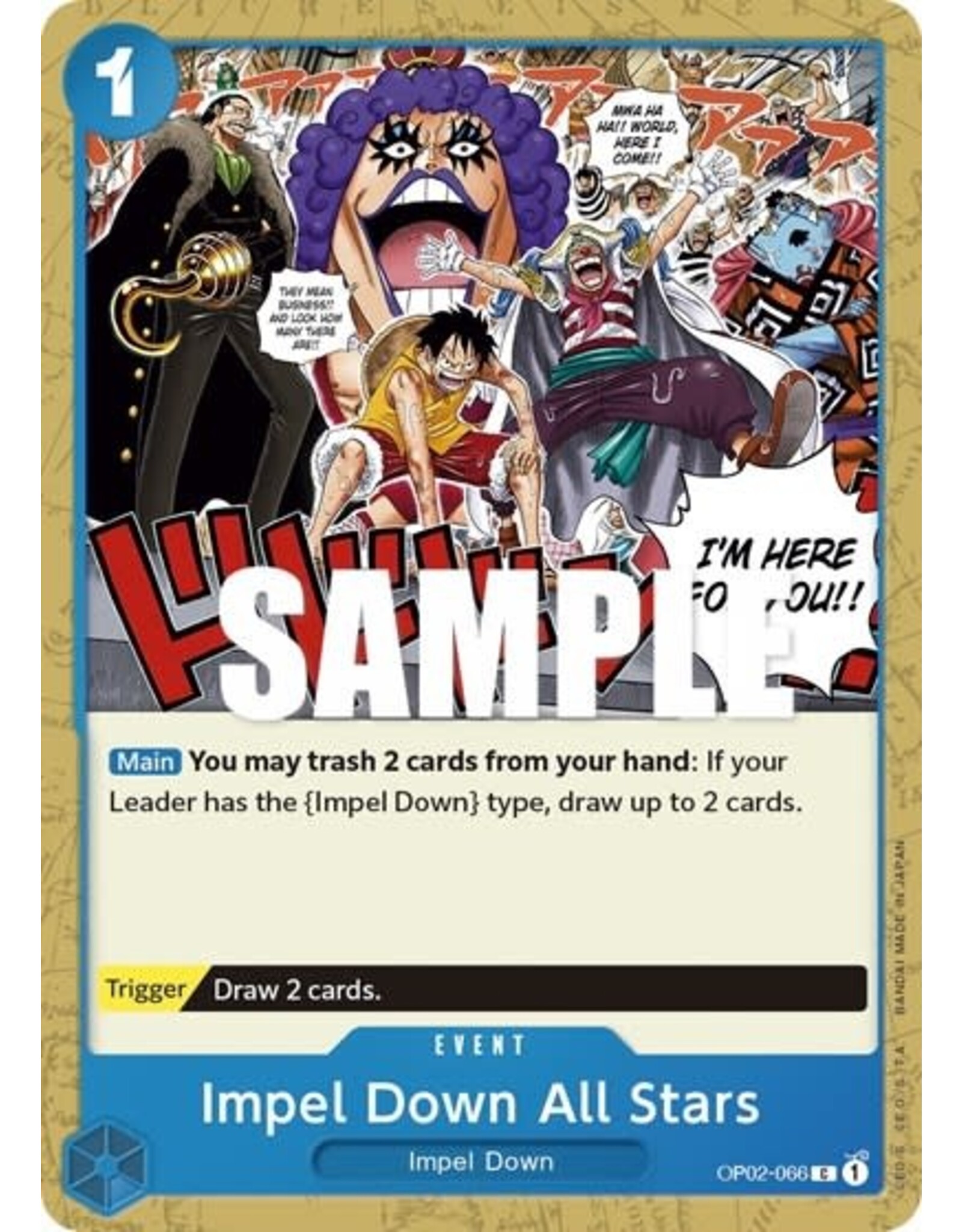 Impel Down All Stars - OP02-066 (Normal, C)