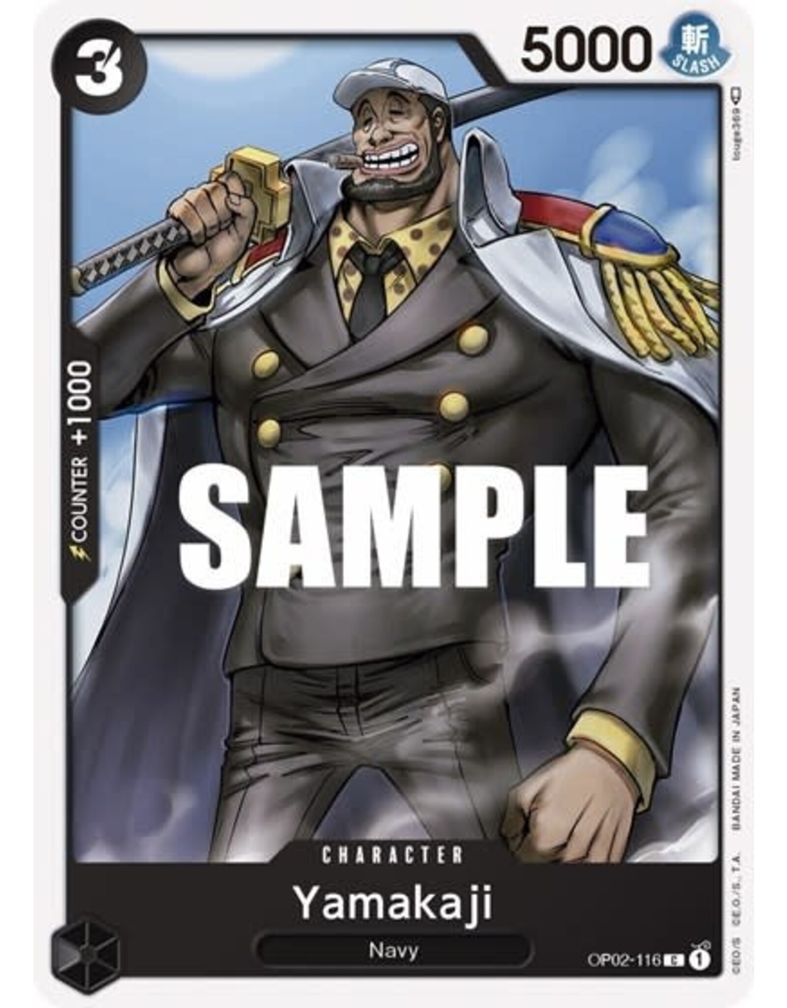 Yamakaji - OP02-116 (Normal, C) (OP02)