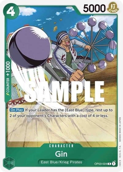 Gin - OP03-024 (Foil, R)