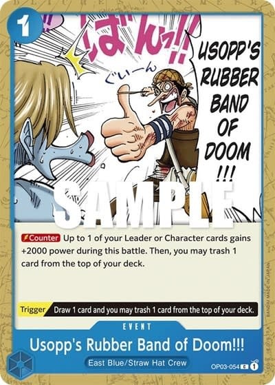 Usopp's Rubber Band of Doom!!! - OP03-054 (Normal, C)