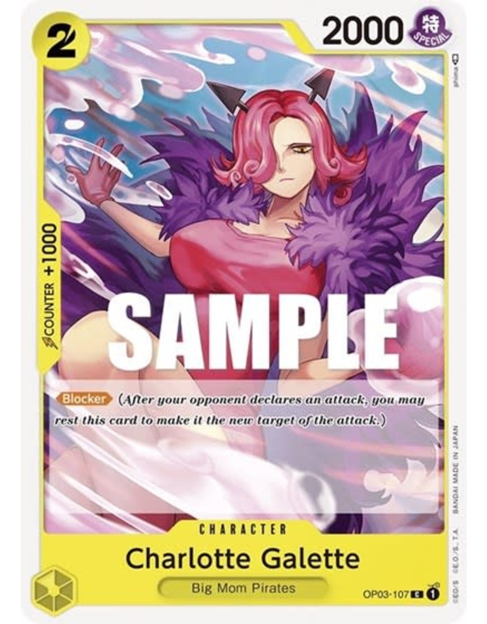 Charlotte Galette - OP03-107 (Normal, C) (OP03)