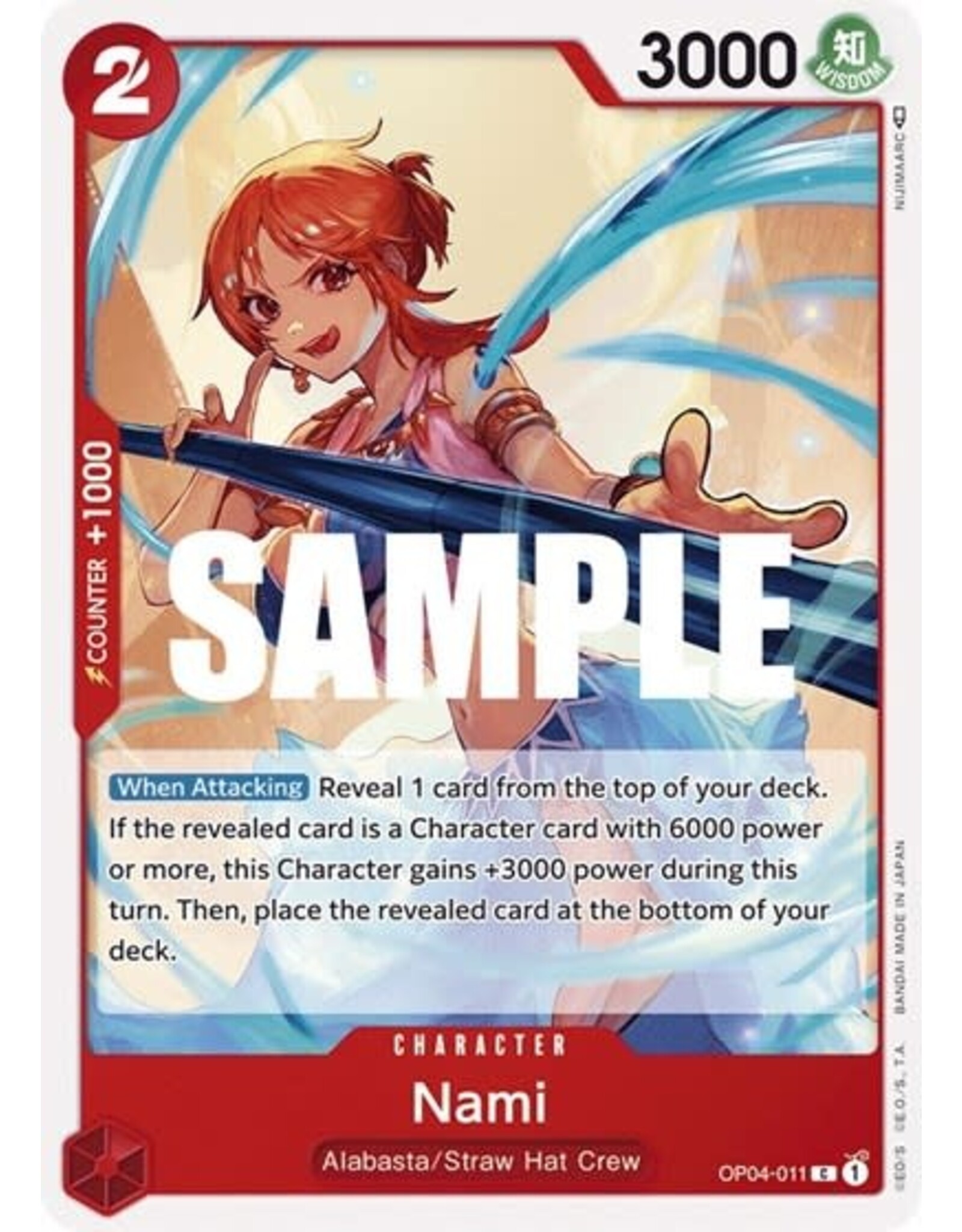 Nami - OP04-011 (Normal, C)