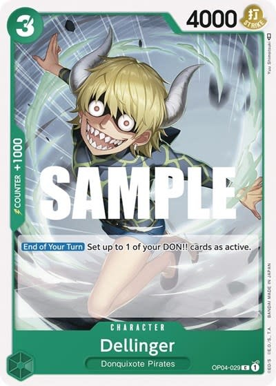 Dellinger - OP04-029 (Normal, C)