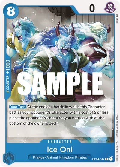 Ice Oni - OP04-047 (Normal, C)