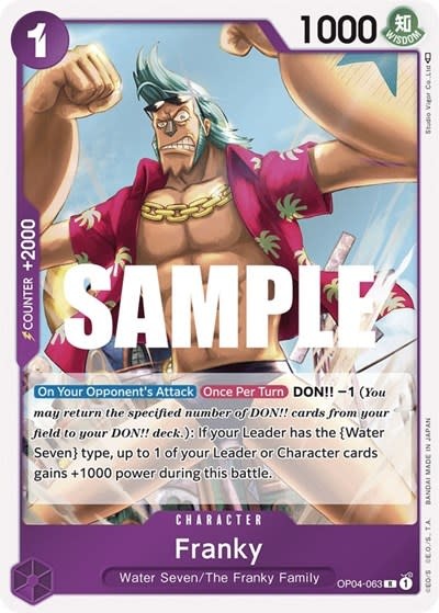 Franky - OP04-063 (Foil, R)