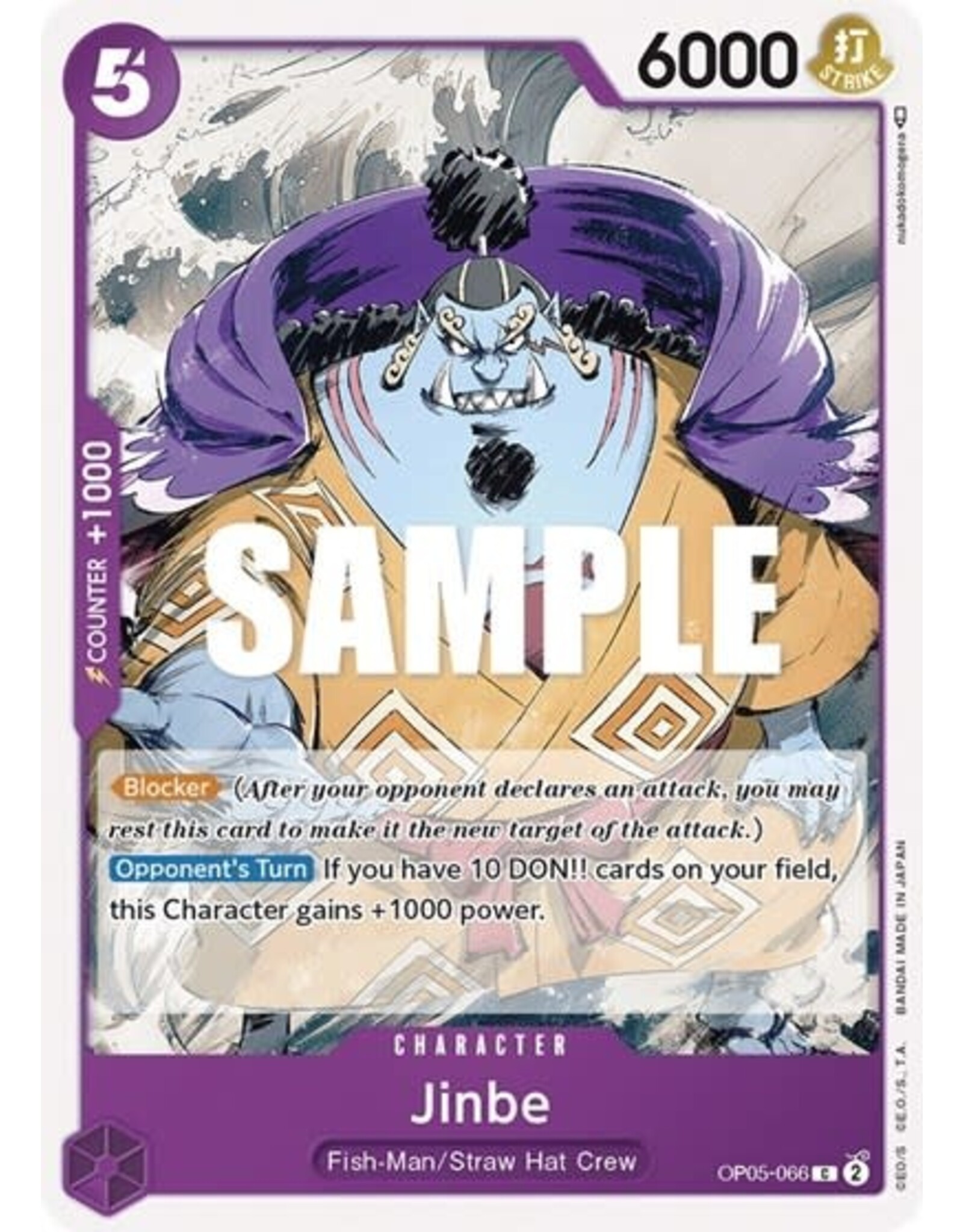 Jinbe - OP05-066 (Normal, C) (OP05)